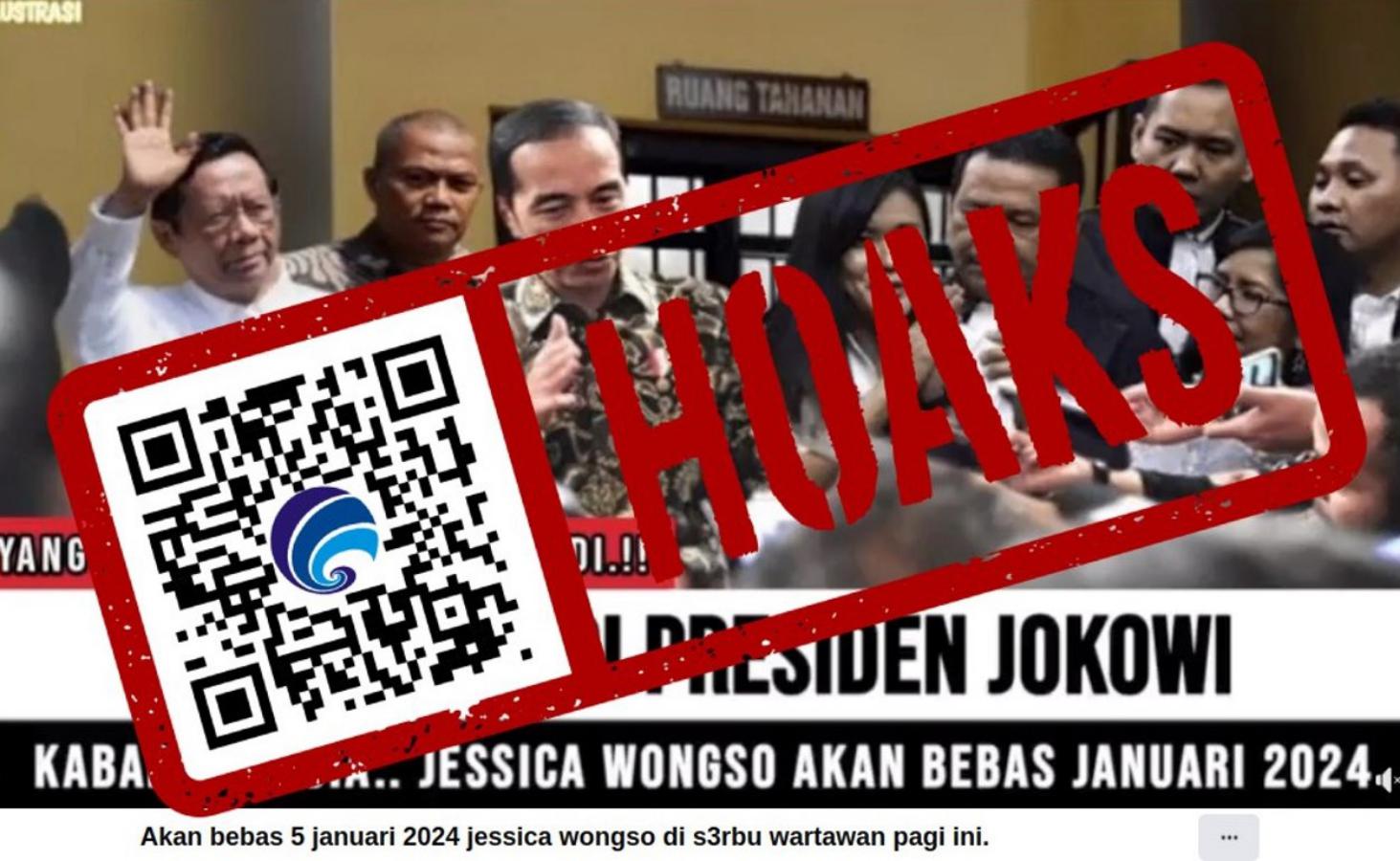 Hoaks Jessica Kumala Wongso Dapat Remisi Dari Presiden Jokowi Dan