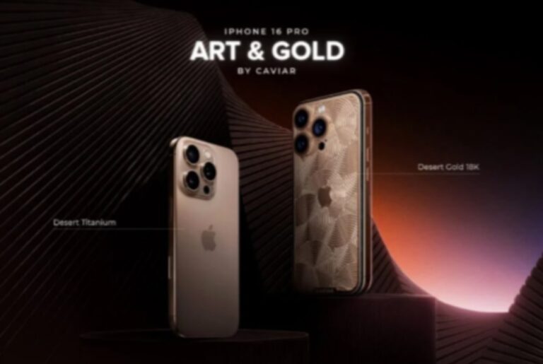 Caviar Meluncurkan IPhone 16 Pro Berlapis Emas Dalam Warna Titanium