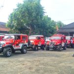 Sirine Mobil Jeep Serba Merah Meraung-raung, Ternyata PDI Perjuangan Datangi Kantor KPU