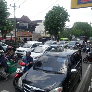 Sukoharjo Kota Dilanda Kemacetan
