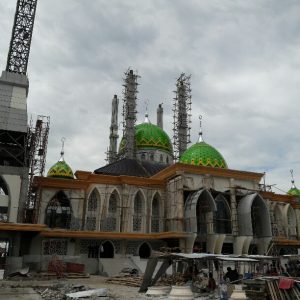 Pelaksana Proyek Masjid Agung dan Jembatan Lengking Terkena Denda