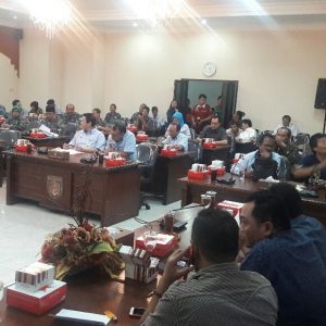 Bupati Pantau Langsung Hearing DPRD Soal Bau PT Rayon Utama Makmur
