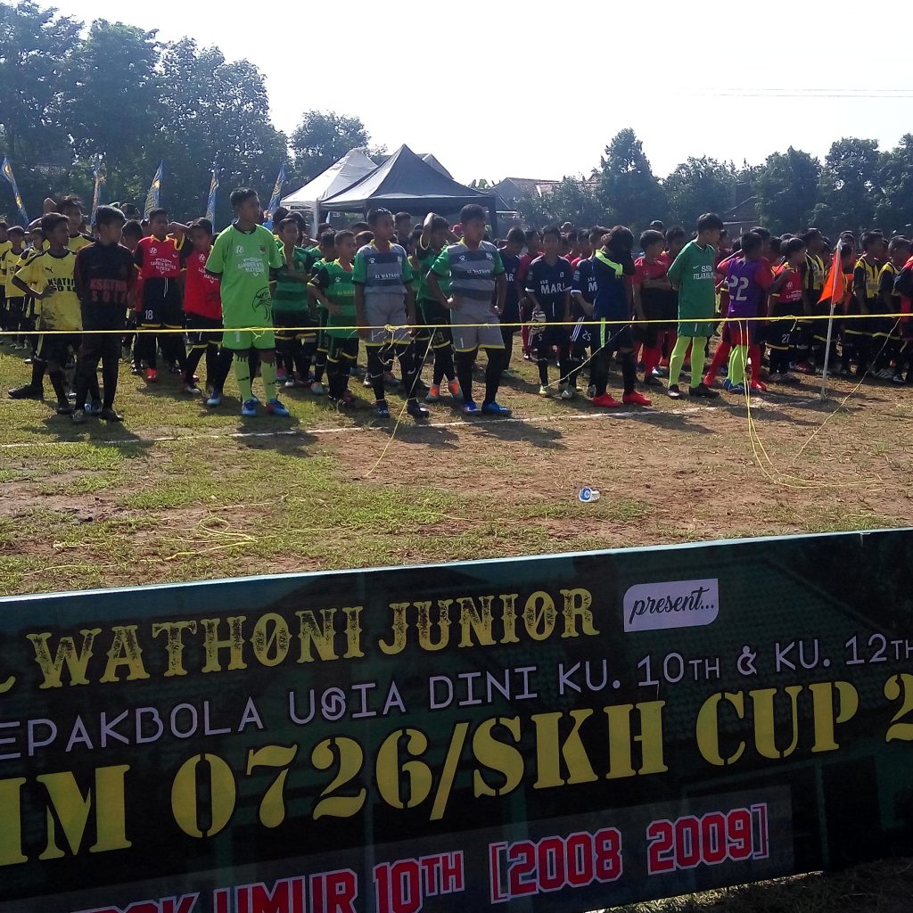 22 Tim Sepakbola Junior Solo Raya Berebut Tropi Dandim Cup Sukoharjo