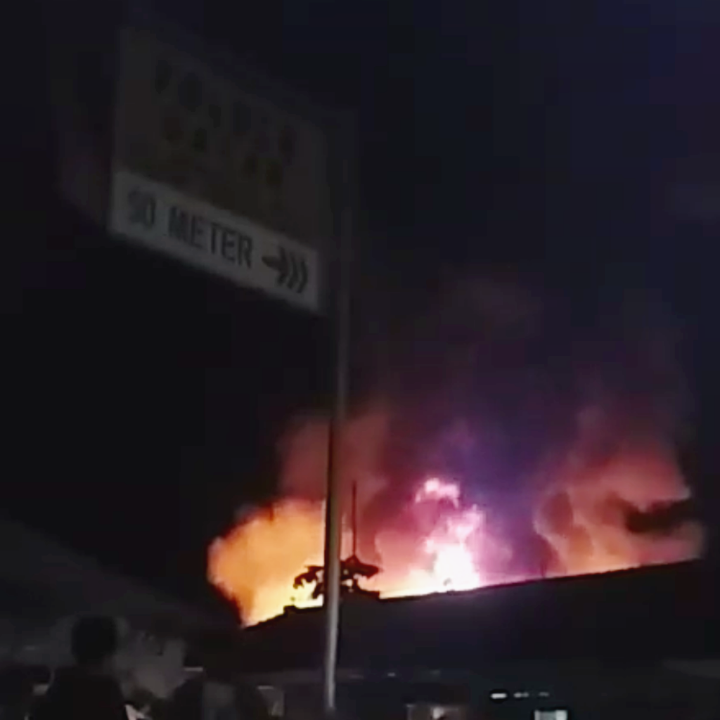 Pasar Tanjungrejo Gatak Terbakar, 5 Kios Beserta Isinya Hangus
