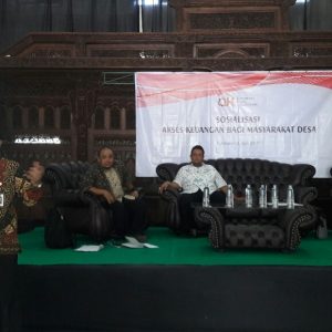 OJK : Pemahaman Literasi Keuangan Masyarakat Pedesaan Masih Rendah