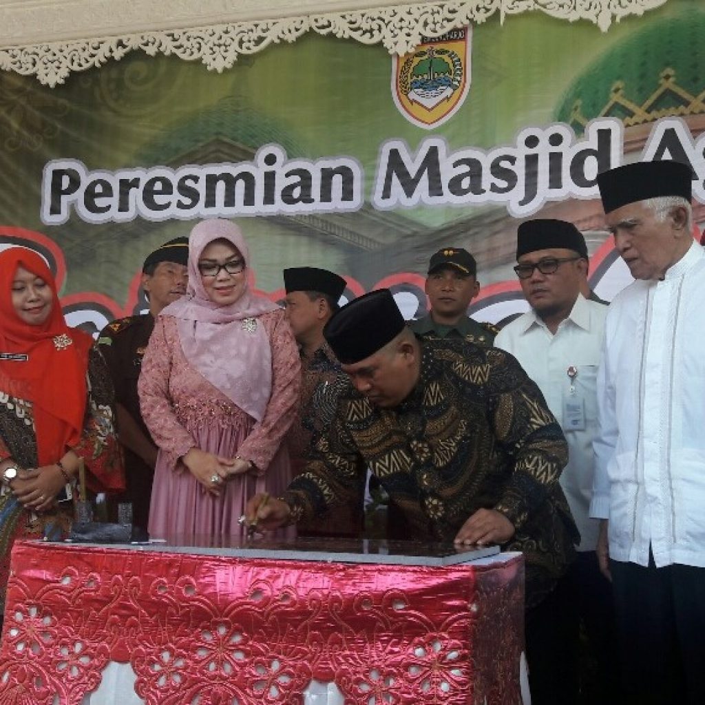 Masjid Agung Baiturrahmah Diresmikan, Mampu Tampung 2.600 Jamaah