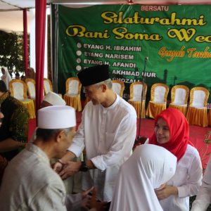Ganjar Bertemu Ratusan Orang Keturunan Soma Wecana, Leluhur Siti Atikoh