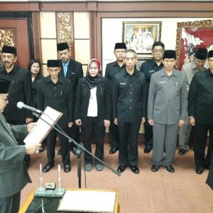 Bupati Lantik Maryanto Sebagai Dirut PD Bank Pasar