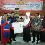 Disela-sela Sosialisasi Narkoba, Siswa SMP Berdoa dan Salurkan Bantuan Untuk Palu