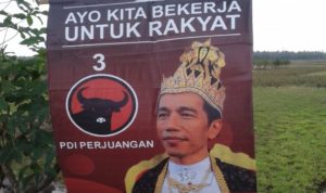 DPC PDI Perjuangan Sukoharjo Instruksikan Pencopotan “Raja Jokowi”