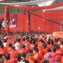 Megawati Kobarkan Semangat Belasan Ribu Kader “Banteng” Solo Raya
