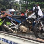 Gunakan Motor Berknalpot Brong, Peserta Kampanye Dirazia Polisi