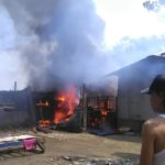 Gudang Rosok dan Garasi Terbakar, Satu Mobil dan Tiga Motor Roda 3 Ludes Terbakar