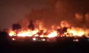 Gudang Kapas Departemen Spinning PT Sritex Terbakar Hebat
