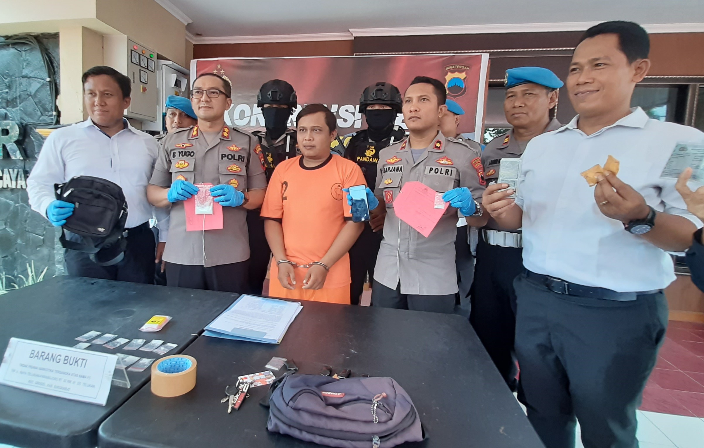 Apesnya Kurir Sabu Ini, Saat Antar Barang Malah Ketangkap Polisi, 27,5 Gram Sabu Disita