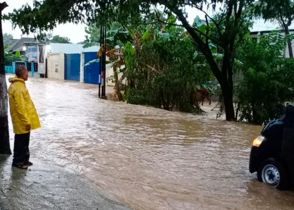 Hujan Deras, Empat Desa di Polokarto Dilanda Banjir