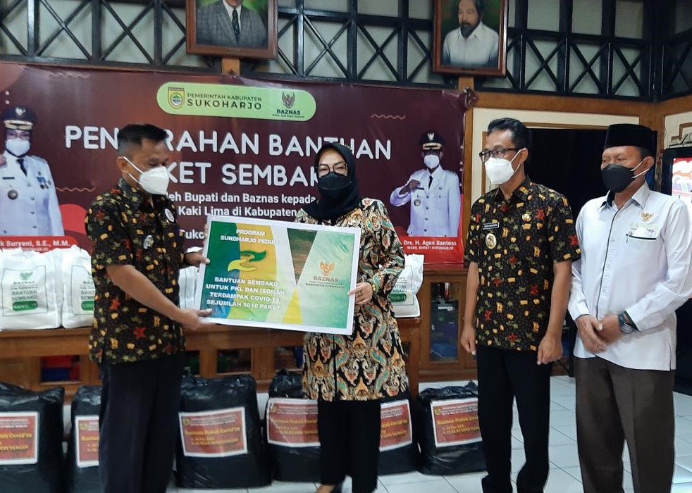 Kabar Gembira Untuk PKL, Bantuan Paket Sembako Turun, Distribusi Melalui Kecamatan