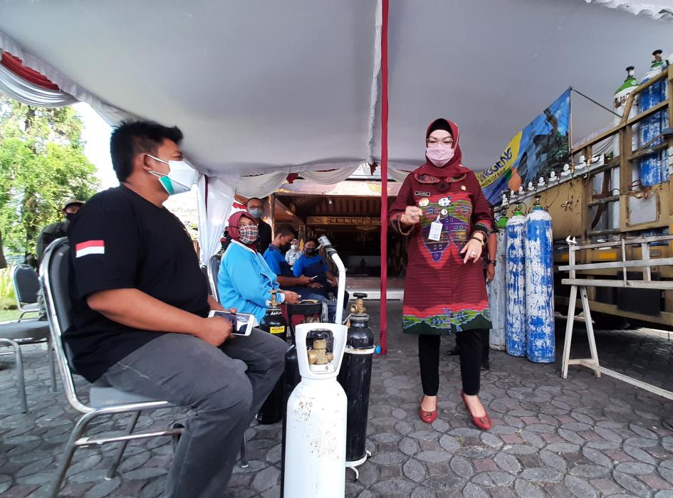 Pengisian Oksigen Gratis Tahap 2 Sudah Mulai Minim Peminat