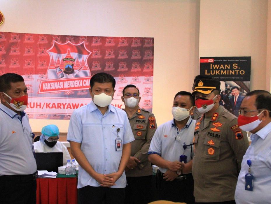 Sambut HUT Polwan, Polres Intensifkan Vaksinasi, Percepat Realisasi Target