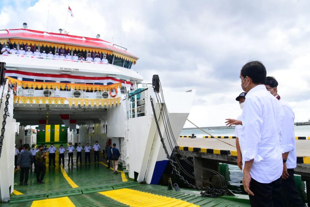 Perlancar Konektivitas di Wakatobi, Jokowi Resmikan Tiga Pelabuhan Penyeberangan