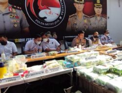 Peredaran Narkoba Jaringan Malaysia-Jakarta Dibongkar, Sita 86 Kilogram Sabu