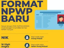 Resmi Diluncurkan, Berikut Ini Format Baru NPWP