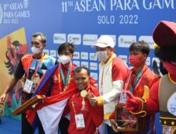 ASEAN Para Games Solo 2022, Cabor Para Renang Sumbangkan 7 Medali Emas di Hari Pertama