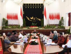 Bertemu Para Pimpinan Lembaga Negara, Masalah Ini yang Dibicarakan Jokowi