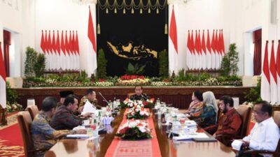Bertemu Para Pimpinan Lembaga Negara, Masalah Ini yang Dibicarakan Jokowi