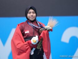 Lifter Putri Indonesia Siti Nafisatul Raih Medali Emas di Islamic Solidarity Games 2021