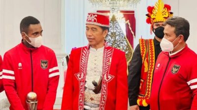 Timas U-16 Ikuti Upacara HUT Kemerdekaan RI ke-77 di Istana dan Diundang Jokowi