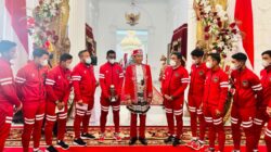 Pesan dan Janji Jokowi kepada Timnas U-16 saat di Istana Merdeka