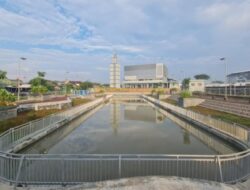 Penampakan Embung di Kawasan Ponpes Mu’allimin Bantul, Jadi Ruang Publik dan Percantik Kawasan