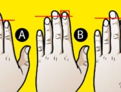 Tes Psikologi: Anda Dapat Mengetahui Pola Perilaku Seseorang Hanya dengan Melihat Ukuran Jari-jarinya