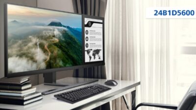 Monitor 2-in-1 Philips Diluncurkan dengan Kombinasi Unik Layar LCD dan Tinta