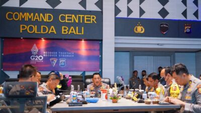 Tinjau Command Center di Bali, Kapolri Pastikan Pengamanan KTT G-20