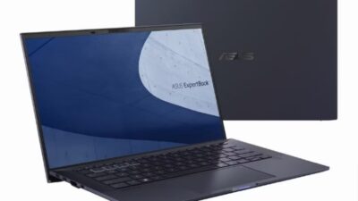 Laptop Tipis & Ringan Asus ExpertBook B9, CPU Intel i7 Generasi ke-12