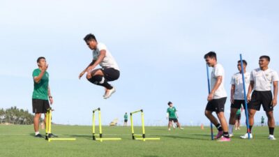 Kata Shin Tae-yong tentang Perkembangan Pemain Pada Pemusatan Latihan di Bali
