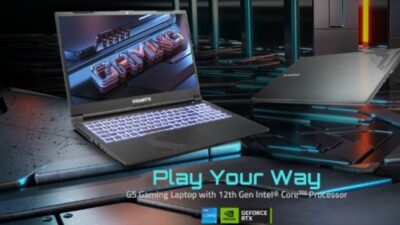 Laptop Gaming Seri Gigabyte G5 dengan Prosesor Intel Core Generasi ke-12 yang Diperbarui Diluncurkan