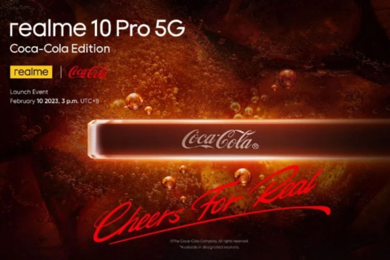 Realme 10 pro coca cola