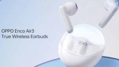 Oppo Enco Air 3 Diluncurkan dengan Driver 13.4mm, Bluetooth 5.3, dan Lainnya