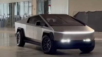 Tesla Cybertruck Terlihat di Alam Liar dengan Desain Front-end Baru dan Wiper Raksasa