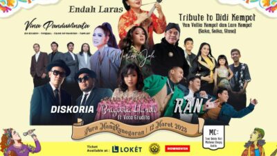 RAN, Marion Jola, dan Vina Panduwinata akan Ramaikan Laras Hati Mangkunegaran Musik Festival 2023