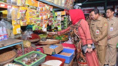 Pantau Harga Pasar Tradisional, Bupati: Tidak Ada Lonjakan Harga Kebutuhan Pokok Dasar