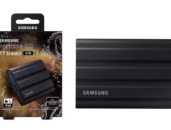 Samsung T7 Shield Portable SSD Varian 4TB Diluncurkan
