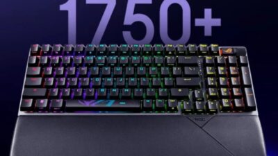 Keyboard Nirkabel Asus ROG Ranger 2 dengan Penerima Omni dan Koneksi Tiga Mode Diluncurkan, Cek Harganya