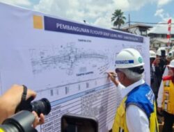 Pembangun Flyover Sekip Ujung di Kota Palembang Ditarget Selesai Februari 2024