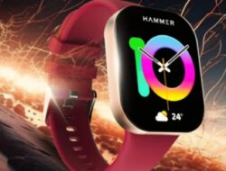 Smartwatch Hammer Robust dengan layar AMOLED, Panggilan Bluetooth Diluncurkan