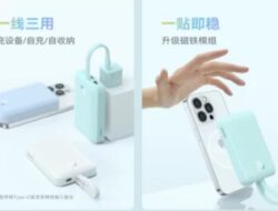 Baseus Luncurkan Power Bank Baru dengan Kabel Internal, Baterai 10000mAh, Pengisian Cepat 20W
