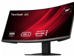 Monitor Melengkung ViewSonic VG3419C 2K dengan Kecepatan Refresh 120Hz dan Sakelar KVM Diluncurkan